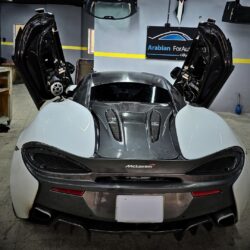 Mclaren 570s back view